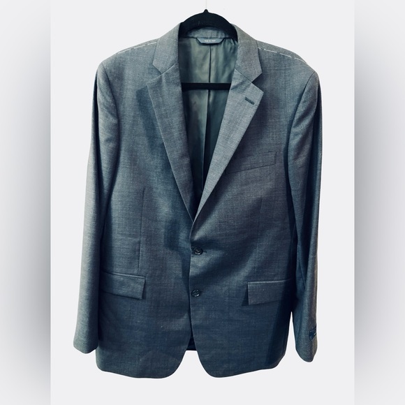 Brooks Brothers 1818 Regent Italian-Made Wool Sport Coat – Men’s 42R Black Gray